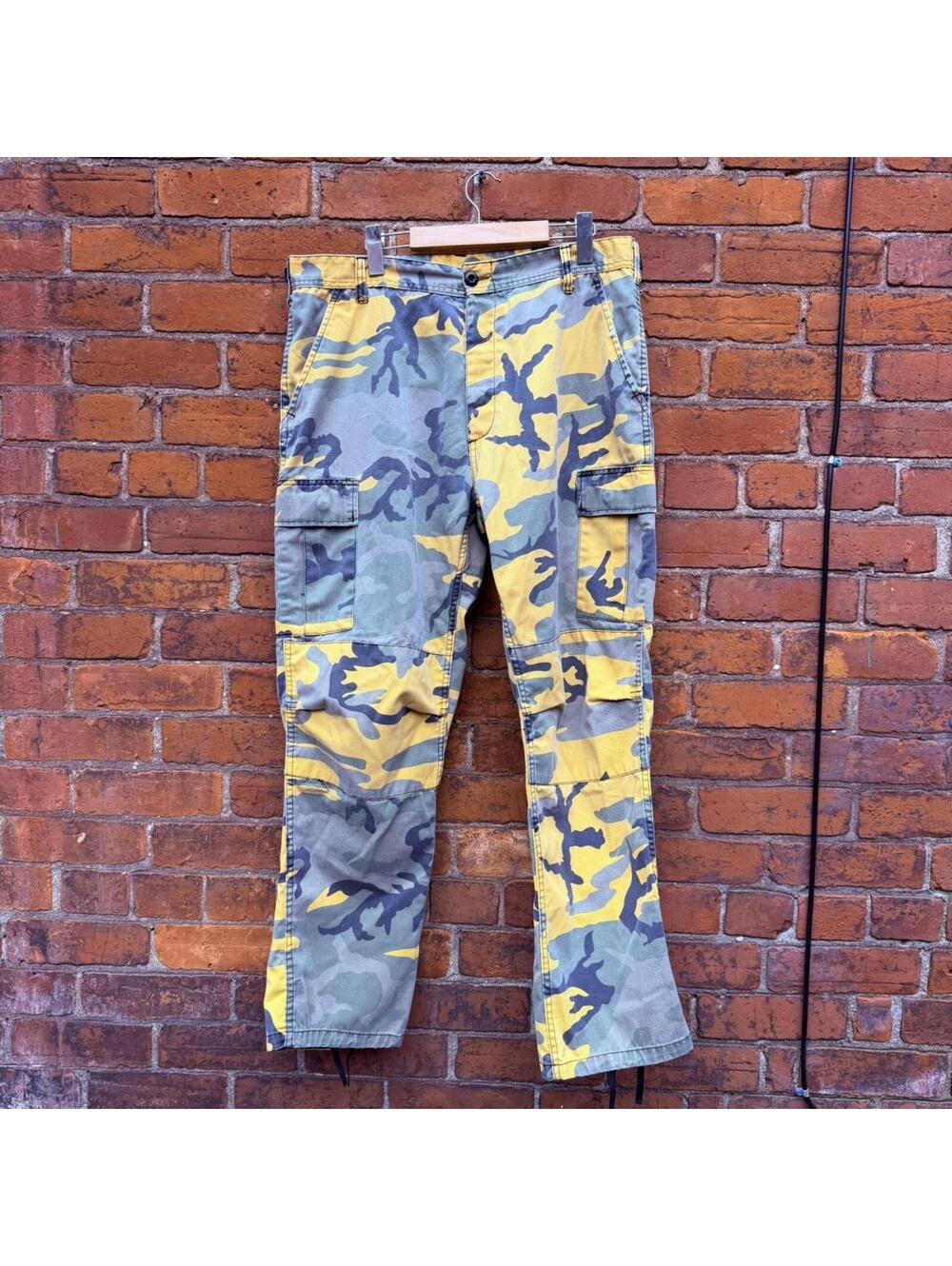 vintage military camo pants 38x30.5